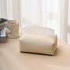 Minimalist PU Waterproof Tissue Box Holder for Home, Bedroom, Car, and Coffee Table