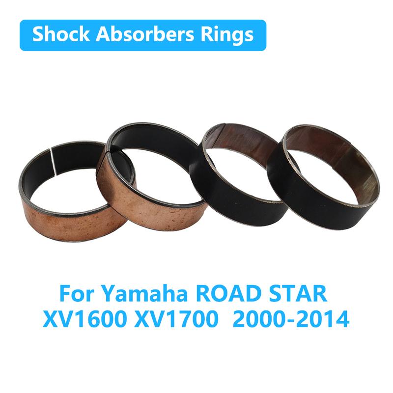 

Втулки вилки Направляющие внешние Амортизатор Вверх Вниз Комплект Для Yamaha ROAD STAR XV1600 XV1700 XV 1600 1700 2000-2014
