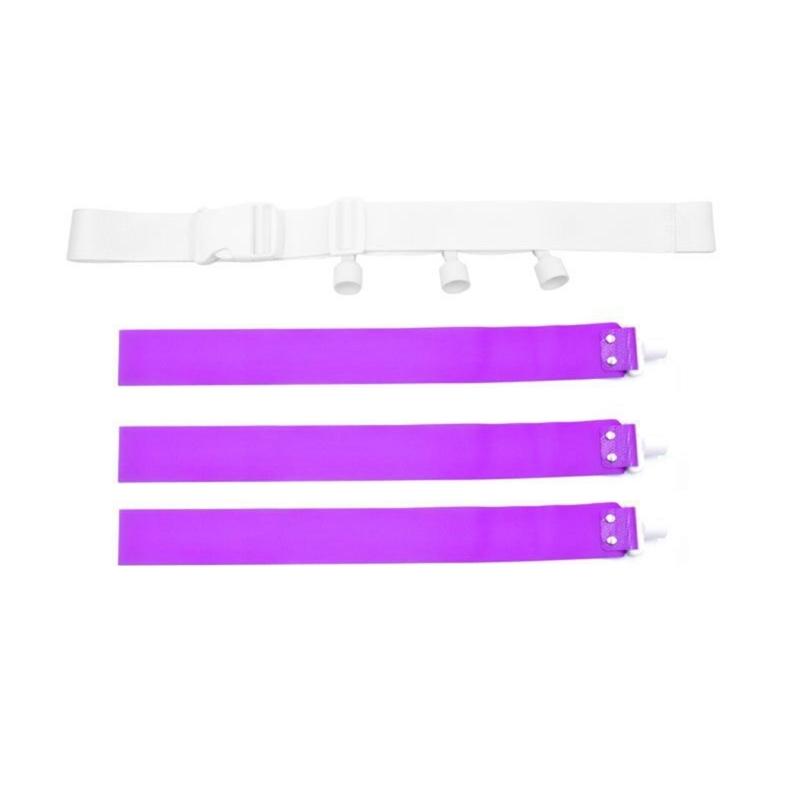 Football Belts and Flags Set Adjustable Football Belt with Flags Touchdown Training Flags Belts for Outdoor Training