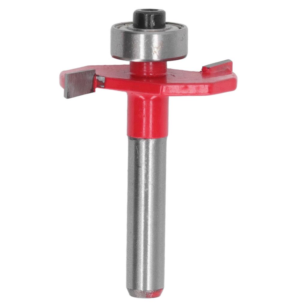 Slot Cutter Router Bit Tungsten Steel Alloy Straight Edge Slotting Cutter 14 Shank 532