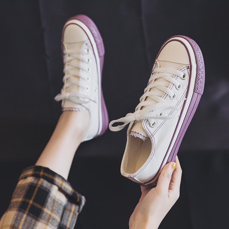 Ins High-top Canvas Shoes Women's Korean Version 2025 Spring and Autumn New Harajuku Ulzzang Retro Student Board Shoes Tide