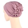 Multicolor Women Muslim Hijab Cap Fashion Ruffled Stretch Under Scarf Turban Hat Islam Headscarf Bonnet Adjustable