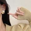 Luxury Lustrous Pearl Stud Earrings Fashion Elegant Versatile Party Jewelry Stylish Glamorous Modern Women Accessory