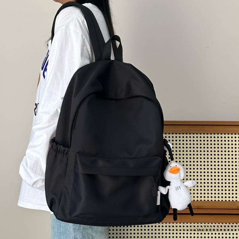 Стильный однотонный рюкзак для девочек-подростков и студенток колледжа