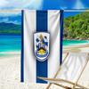 Hudders-field Football Spirit Beach Towel - Soft, Absorbent Microfiber, Lightweight, Ideal for The Beach, Parties, Travel, Camping fan gifts