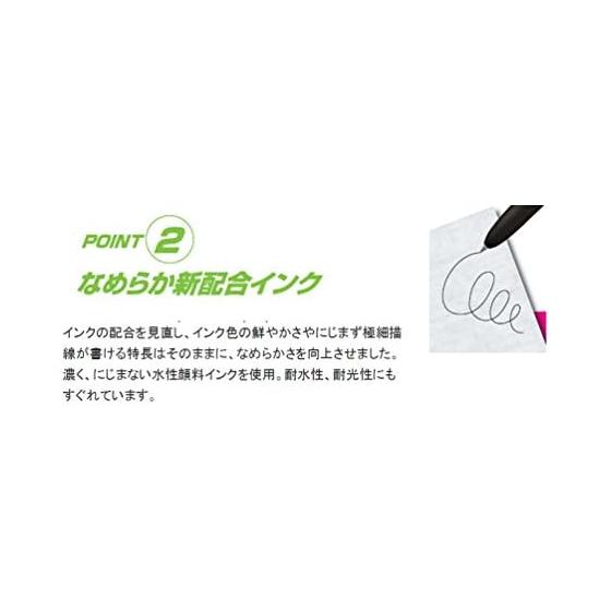 Mitsubishi Pencil Ballpoint Pen Refill Gel Ink Signo 0.28mm Blue UMR82.33 10 Pieces
