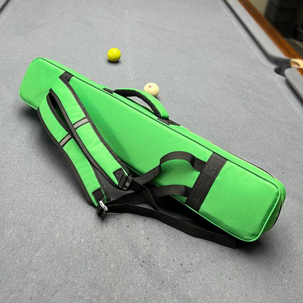 7-Loch Billard Queue Tasche Stilvolles Design Große Kapazität Tragen Doppelte Tragemöglichkeit