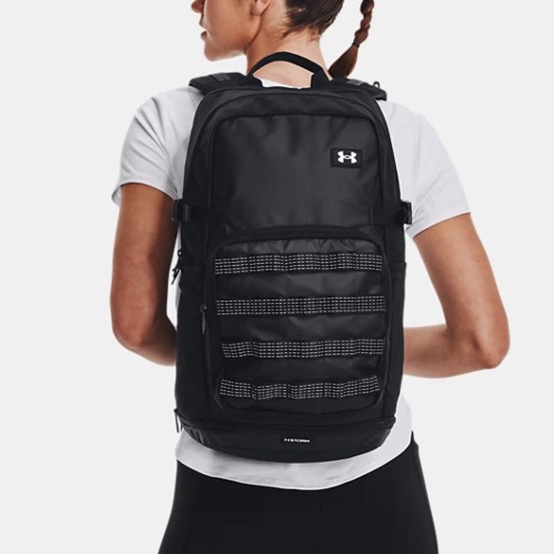 Men's Backpack Under Armour Polyester Backpack Regular Men's Black