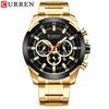 CURREN 8361 Quartz Man Wristwatch Watch for Male Men Watches with Calendar Indicator Date