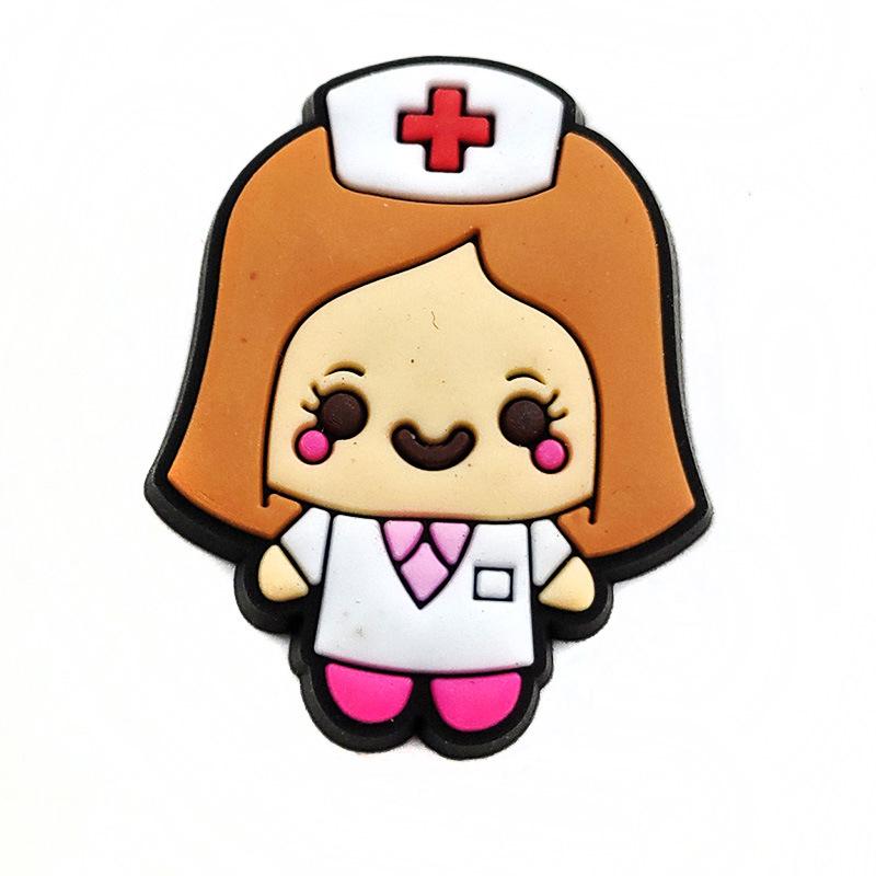 Medical Series Shoe Charms: DIY PVC Rubber Clog Accessories
