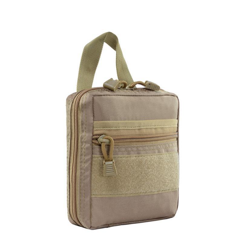 Men's MOLLE Tactical First Aid Waist Bag - Multi-Function Outdoor Tool Accessory Storage and Small Hanging Medical Bag