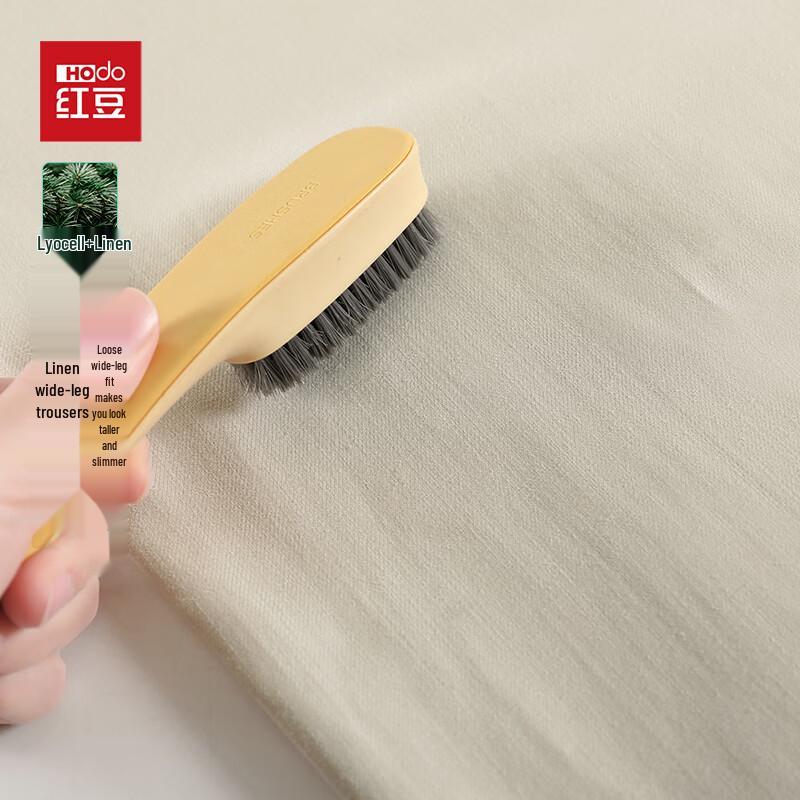 Hongdou Women's Linen Lyocell Casual Wide-Leg Pants