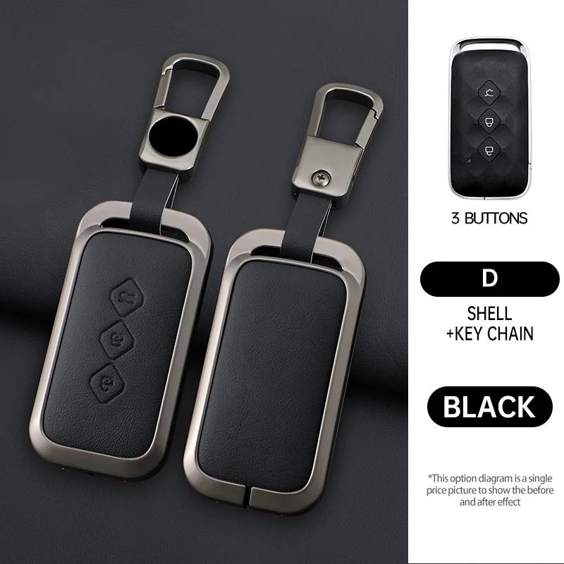 

Car Key Cover Case Bag Shell for Wuling HongGuang Macro Light S1 For Baojun 730 510 560 310 630 310W Accessories Keychain