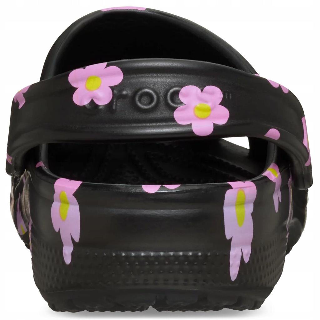 Crocs Κλασικό Σκαρπίνι με Λουλούδι Γυναικεία 212677 Μαύρο 38-39 ΕΕ Άνετα Ελαφριά Αντιολισθητικά Παπούτσια