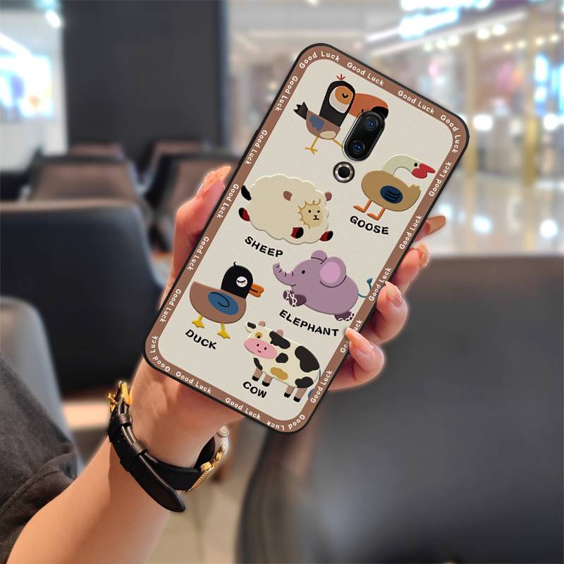 Anti-knock Fashion Design Phone Case For Meizu 16 Cartoon Full wrap Silicone Cover Cute protective Dirt-resistant TPU