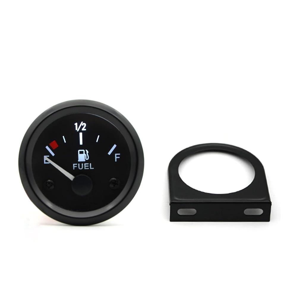 LED Backlight Fuel Tank Meter 52mm Boat Fuel Gauge Waterproof Fuel Level Gauge Boat