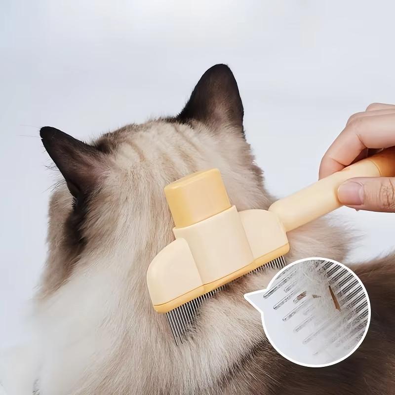 Pet Hair Remover Comb Cat Dog Hair Grooming Care Comb Pet Dog Brush Cat Comb Self Cleaning Pet Hair Remover