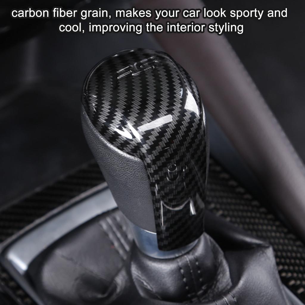 Gear Knob Trim Carbon Cov Stick or Replacement for CX-3, CX-5