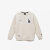 New Era Mlb La Dodgers Team Logo Sweatshirt Oatmeal