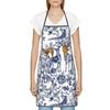 Cute Fox Bird Deer Pattern Apron Women Men Children's Cooking Oil-Proof Kitchen Cooking Bib Apron Home Textile