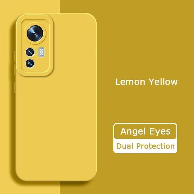 Angel Eyes Liquid Silicone Case for XiaoMi Mi 12 12T 13T Mi13T Pro Mi12T Mi13 Mi12X 5G Pro Soft Lens Protective Cover