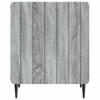 Nightstand Grey Sonoma 43 x 34.5 x 52 cm Particleboard