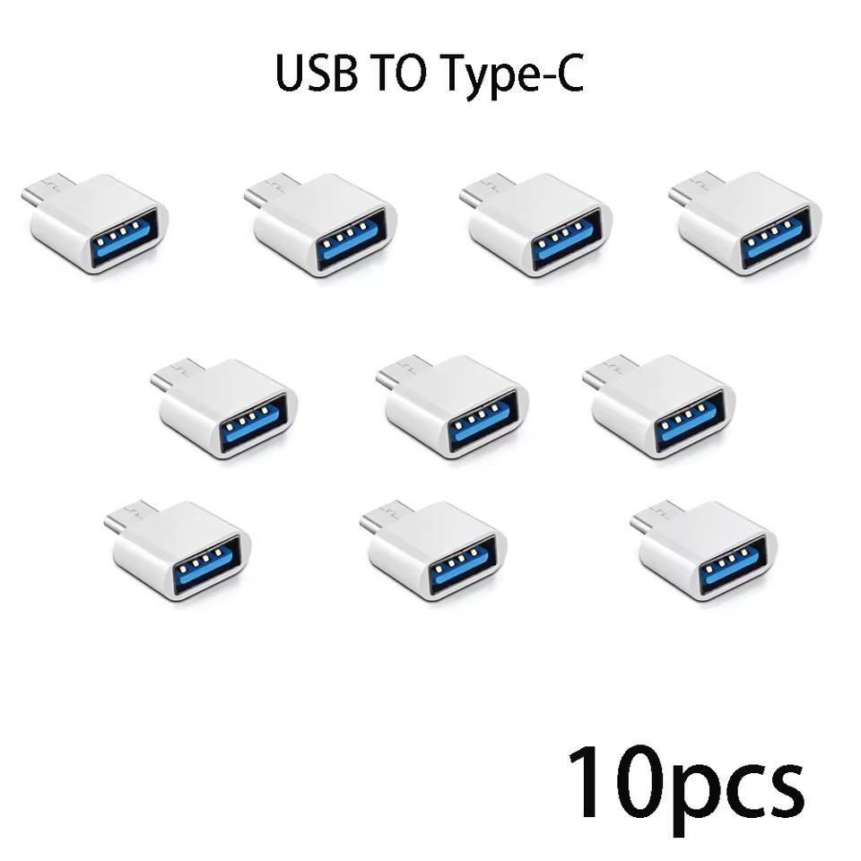 USB 3.0 Typ-C auf USB 2.0 OTG Adapter für Samsung Huawei Xiaomi Honor Redmi OPPO OnePlus Android Handy Datensynchronisation USB-C Konverter