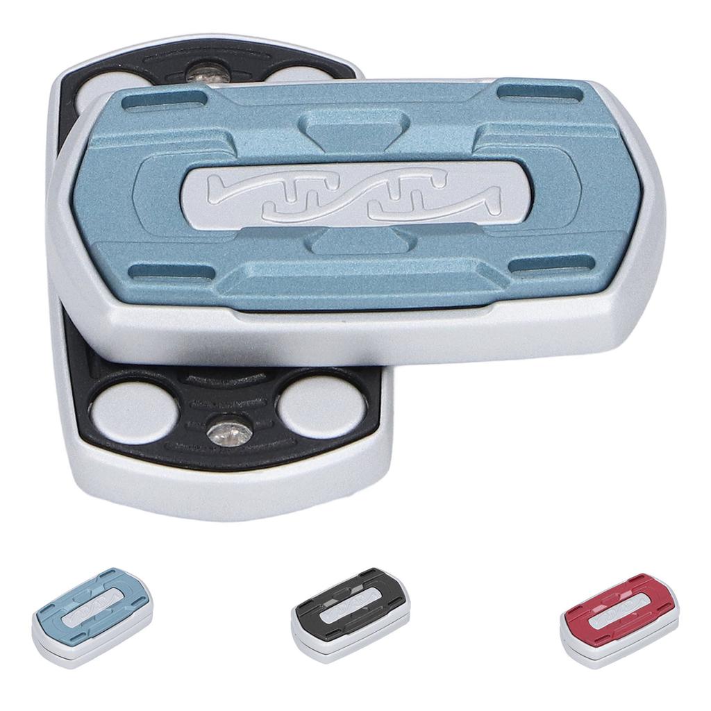 Magnetic Metal Haptic Slider with Metallic Sound Anxiety Stress Reliever Decompression Rotating Ti A