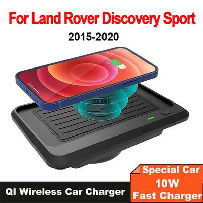 10W Wireless Phone Charging Pad Charger For Land Rover Discovery Sport Accessories 2015 2016 2017 2018 2019 2020