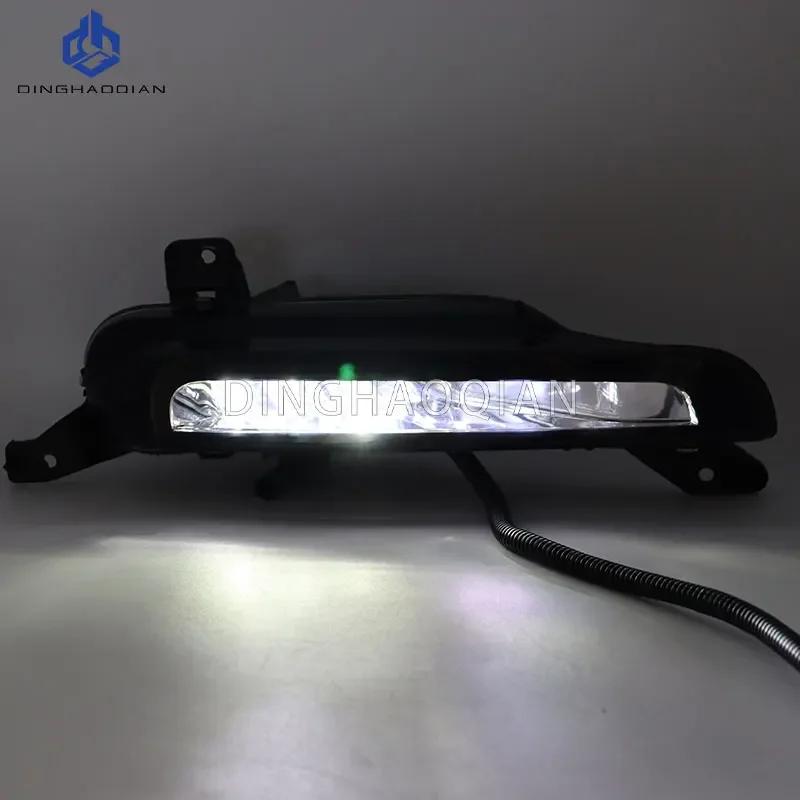 LED Headlight For Land Rover Range Rover Evoque 2016 2017 2018 2019 Fog Lights Daytime Running Light Fog Light Cover Grill Bezel