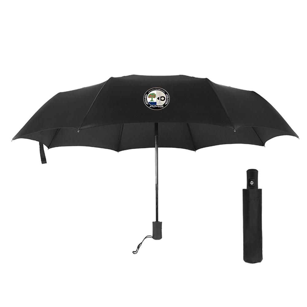 12 Bone Automatic Folding Umbrella Sun And Rain Protection For Mercedes Benz B/C/E/S Class A C200 GLC GLE CLA W166 W163 W221 AMG