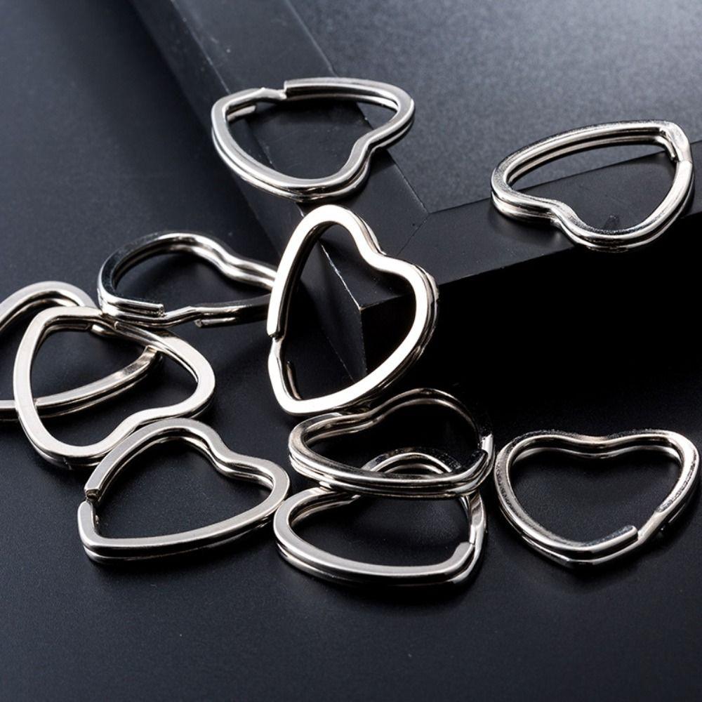 

Аксессуары Украшение Сталь Круглый Сплит Женские Автомобильные Брелоки Персиковое Сердце Брелок Брелок Брелок Брелок