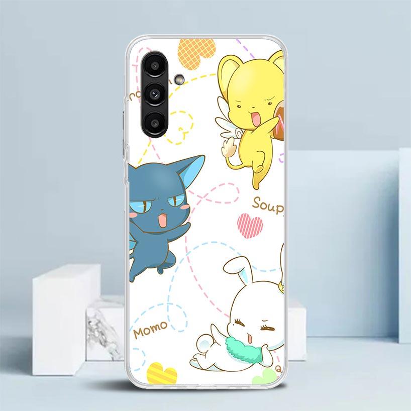 CardCaptor Sakura Anime Phone Case For Samsung Galaxy A17 A37 A57 A16 A15 A14 A13 A56 A55 A54 A53 A36 A35 A34 A33 A26 A25 A24 A2