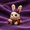 Fabric Sewing Kit Halloween Friends Patchwork Kit Animal DIY Make 4 Beginner