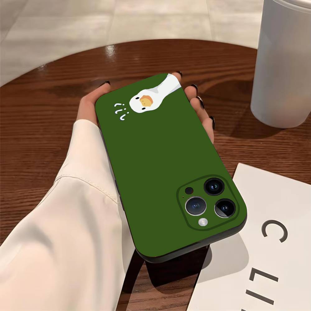 

Чехол для телефона «Запутанный гусь» для iPhone 17,16,15,14,13,12,11,Pro,X,Xs,Max,Plus Ударопрочный чехол iPhone16e