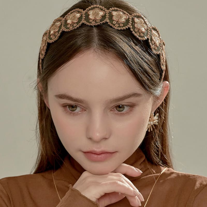 BESTY Romantic Peony Hairband