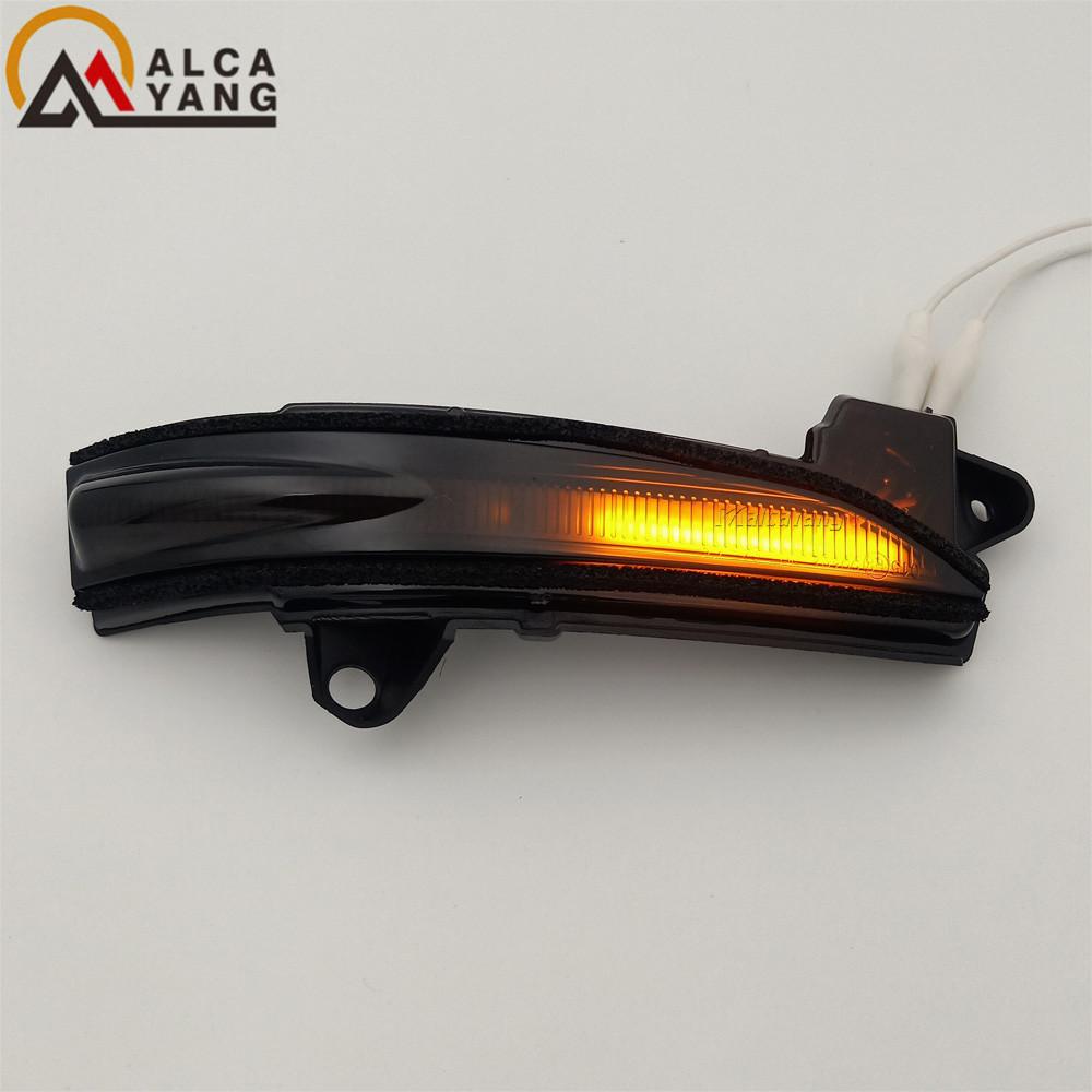 2pcs Dynamic Blinker for Ford Fusion Mondeo USA Version LED Turn Signal Mirror Indicator Light 2013 2014 2015 2016 2017-2020