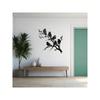 Metal Bird Silhouette Wall Art Laser Cut Hanging Sculpture Modern Home Decor Gift