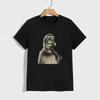 Funny Monkey T-shirt Spring Daily Casual Short Sleeve O-neck Top Streetwear Female Home Outdo