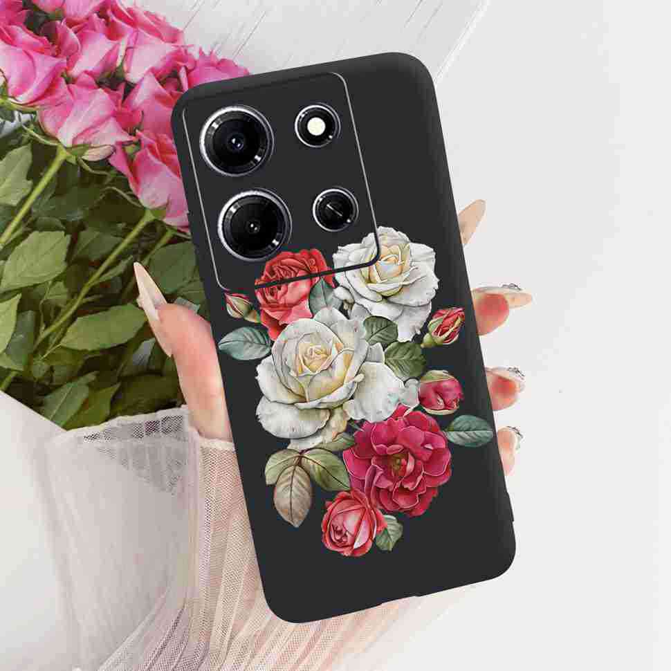 Phone Case For Infinix Note 30i X6716 Stylish Painted Cover For Infinix Note30i Note 30i Soft Silicone Shockproof Cover Fundas