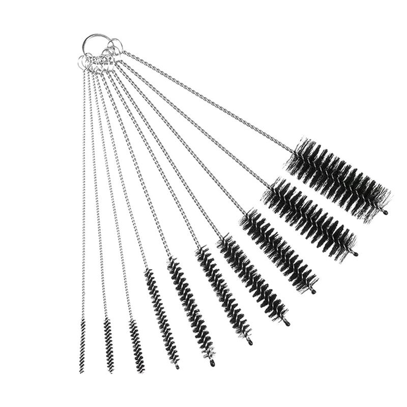 ABWR-1 SET Flexible Drain Hair Brush Straws Cleaner Set Extra Long Pipe Dredge Cleaner Spring Cleaning Brush Sink Cleaning Brush