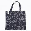 Marimekko Pieni Piirto Unikko Fabric 44x43cm and 073399 This item is a monotone tote bag with a Nordic floral Bag, (Black White), 911. pre-owned,