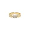 APM Monaco Simple and Light Luxury Design Ring Women's Gold Yellow Y22934OX