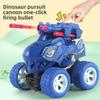 Childrens Dinosaur Inertia Double Launch Toy Car For Sensory And Motor Skills Development