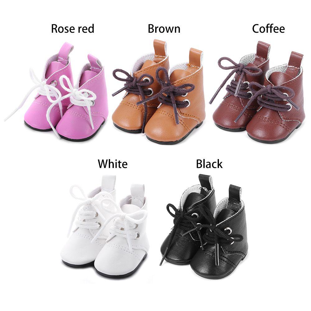 Puppenstiefel für 1/4 oder 20cm Plüschpuppe Babyspielzeug Schuhe Mode Mini-Schuhe Hochwertiges Puppenzubehör Spielzeug