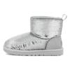 New Classic Mini Boot Mirror Ball Silver Women's 1151291-SLVR