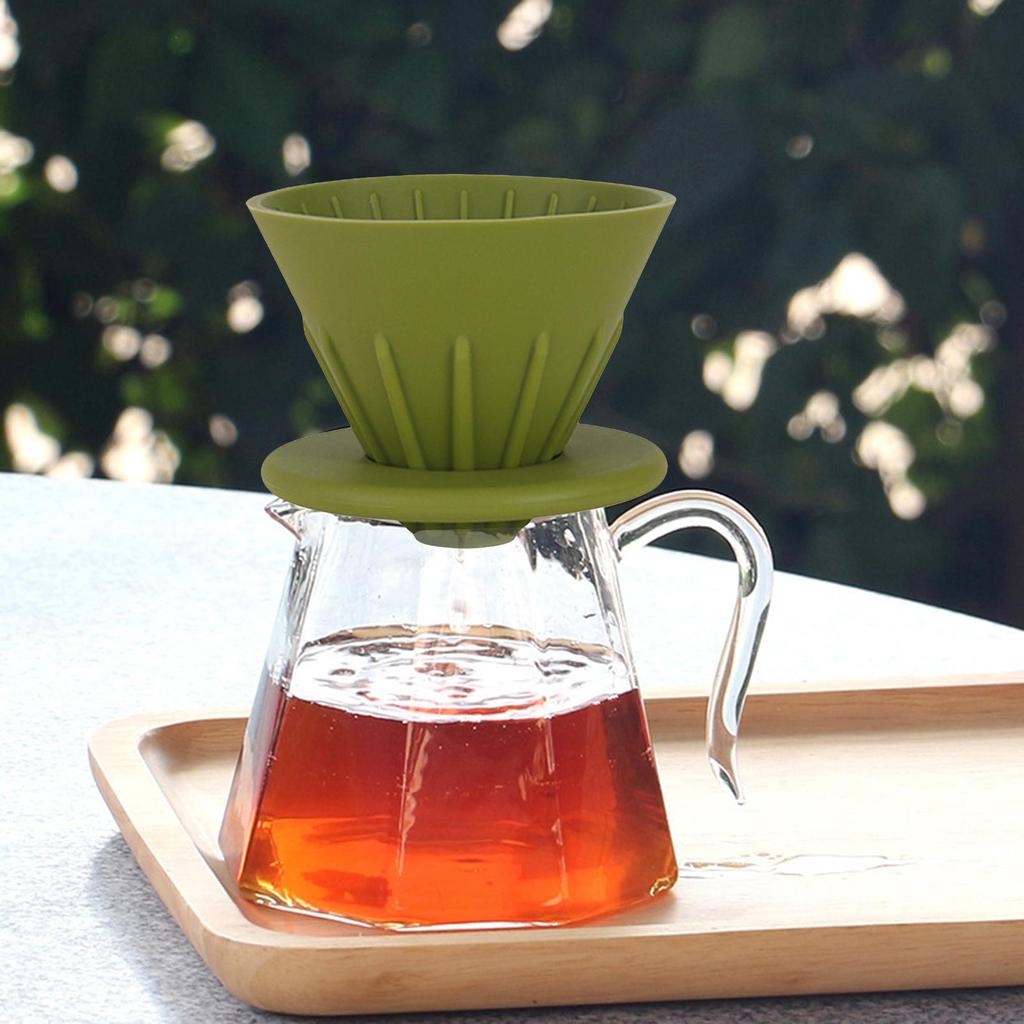 1 Set Wear-resistant Filter Cup Reusable Sturdy Simple Manual Coffee