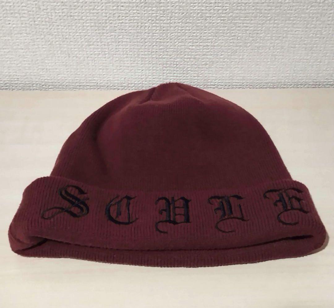 

[Б/У] Вязаная шапка Black Scale Красная BIGBANG