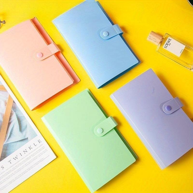 100 Pieces of Portable Banknote Collection Book, Coin Collection Book, Commemorative Banknote Collection Box, Banknotes Protective Bag