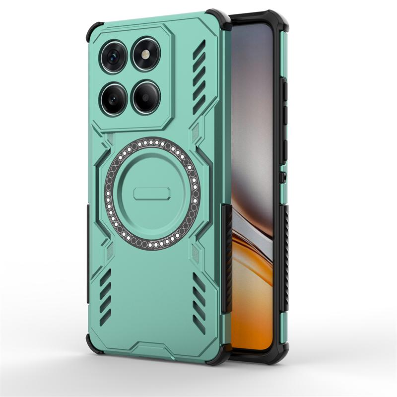 For Motorola Edge 60 Case For Moto Edge 60 Anti-knock Magnetic Adsorption Wireless Charge Cover For Moto Edge 60 Case 6.67 Inch